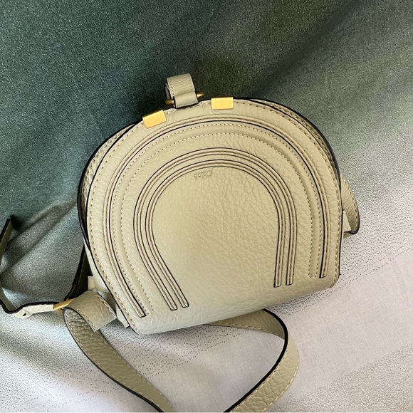 Chloe Mini Marcie Crossbody Bag Pistachio - Picture 8 of 16